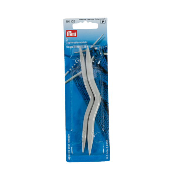 Prym Zopfmusternadeln, 6,00 + 8,00mm