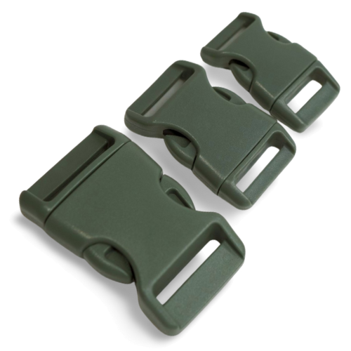 EvLis Rucksackschließe khaki 15/20/25mm