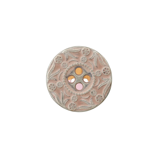 Prym Metallknopf 4 Loch 20mm beige