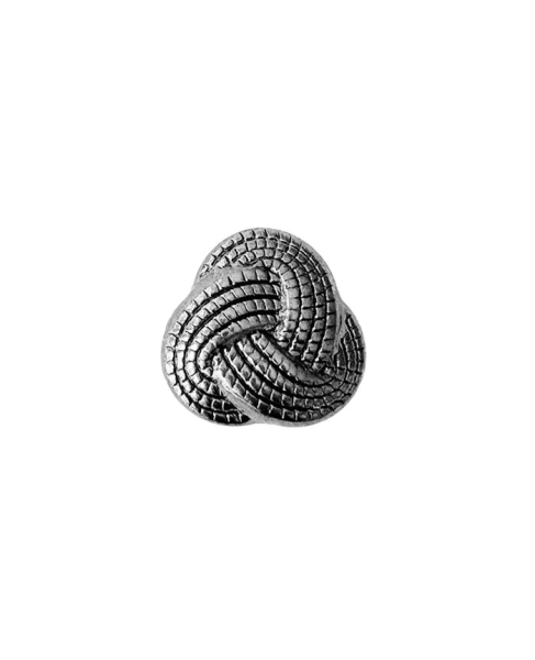 Metallknopf 15mm altsilber