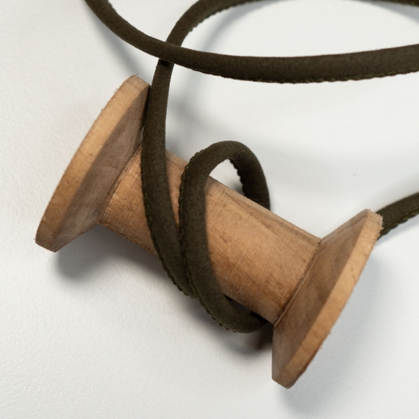 Feste Kordel Velours 6mm khaki