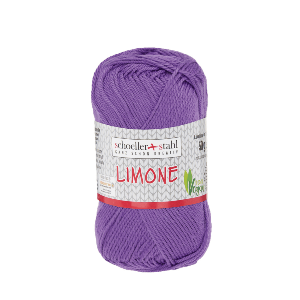 Strickgarn Baumwolle Limone beere