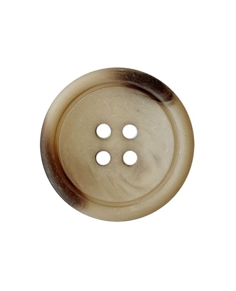 Modeknopf rund 25mm beige