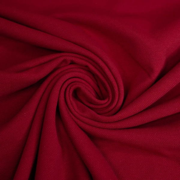 Polo Baumwolljersey bordeaux