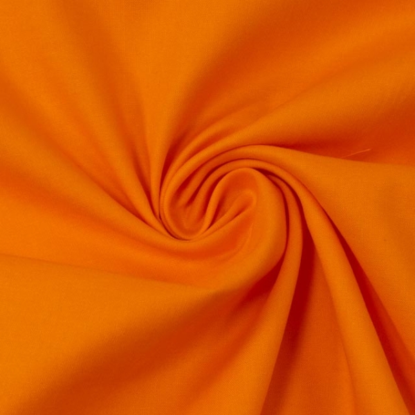 Baumwollwebware BOOM Uni orange