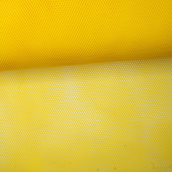 Netzstoff Grob elastisch orange