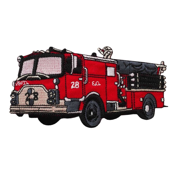 Applikation Feuerwehrauto groß