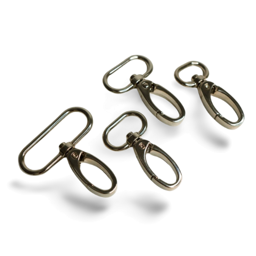 EvLis Taschenkarabiner Silber 15/20/25/40mm