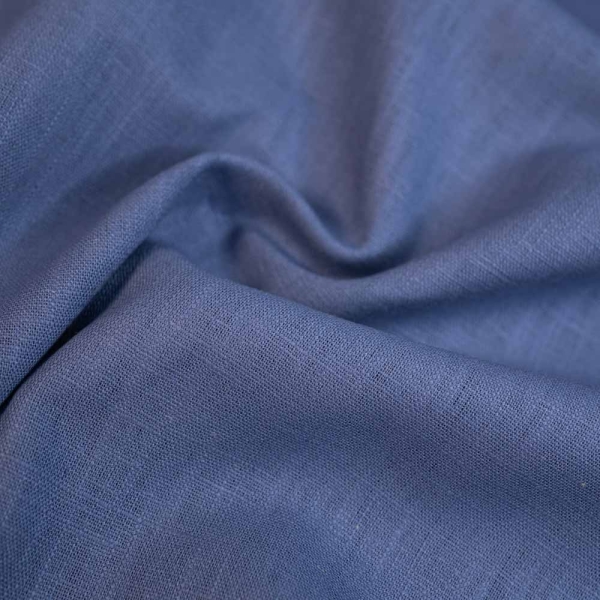 Premium Leinen jeansblau