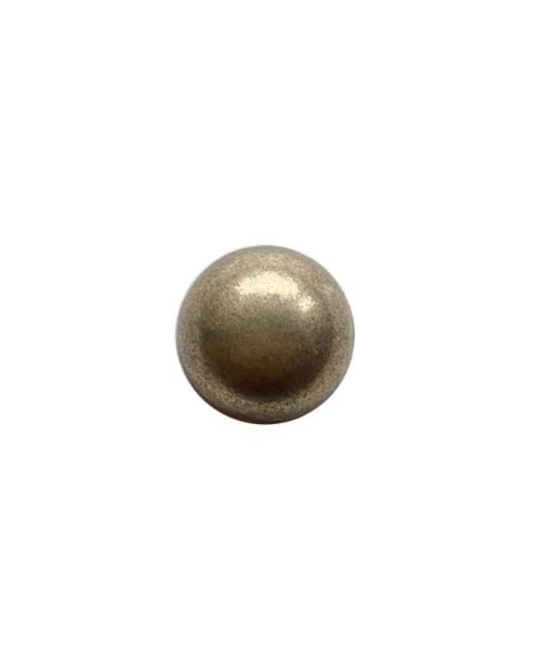 Metallknopf 11mm altmessing
