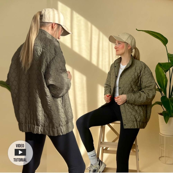 Schnittmuster sewingmachina Bomberjacke Tom