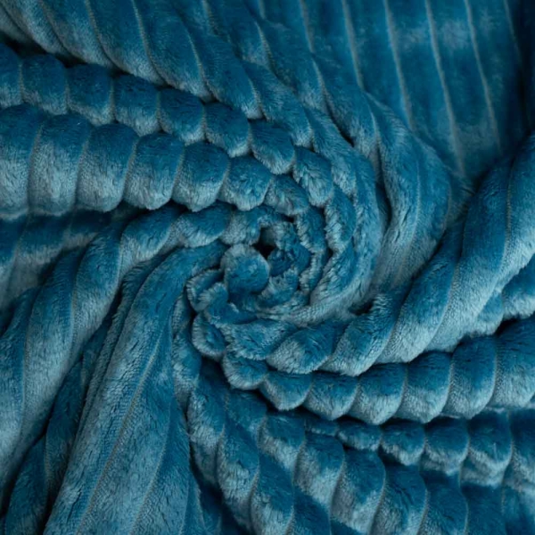 Cord-Look Fleece petrol