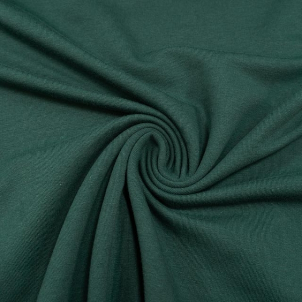 BIO Sommersweat French Terry Uni tannengrün