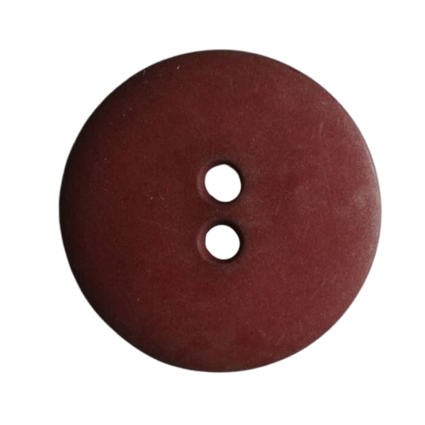 Modeknopf matt 18mm bordeaux