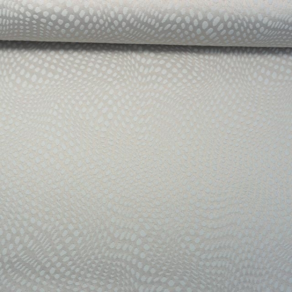 1m Zuschnitt Jacquard Dekostoff Nimes beige-hell