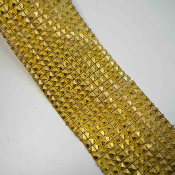 Nietenband 10cm gold
