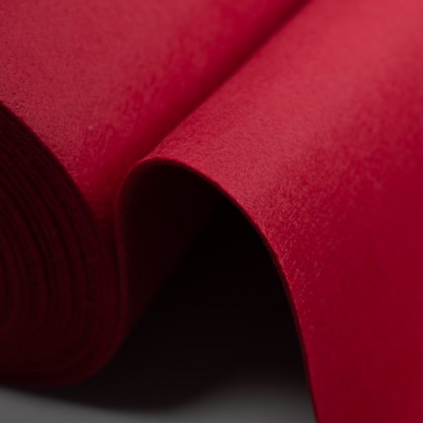 Filz 3mm dunkelrot
