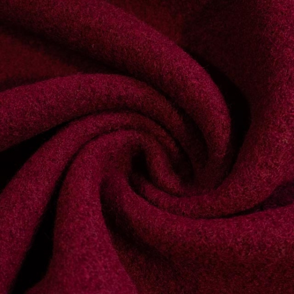 Woll Walkloden Wanda bordeaux