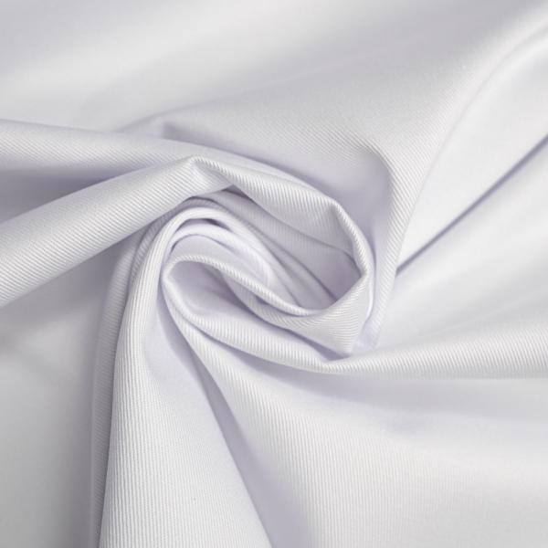 Dicker Twill weiß für Arbeitskleidung