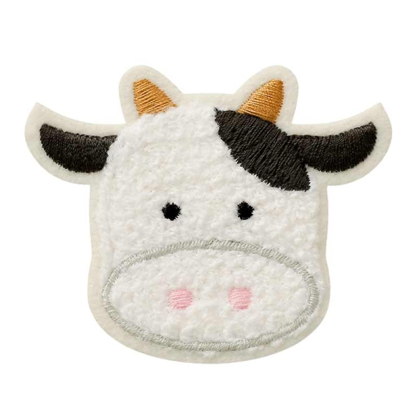 Applikation Kuh plüsch