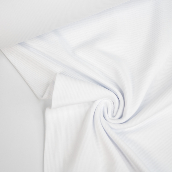 Bündchen Fein-Ripp Clara weiß