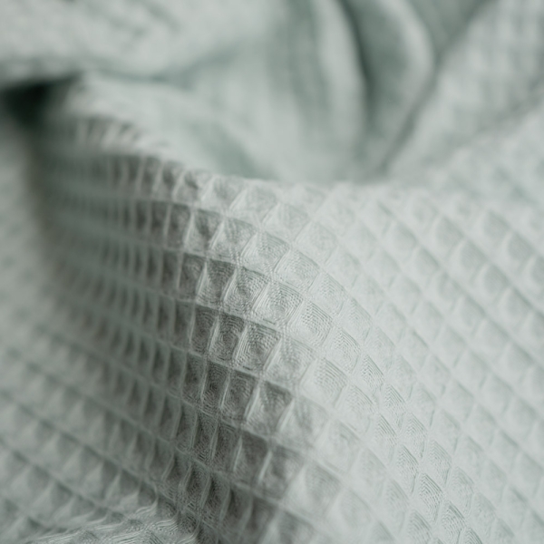 Waffelpiqué pastellmint