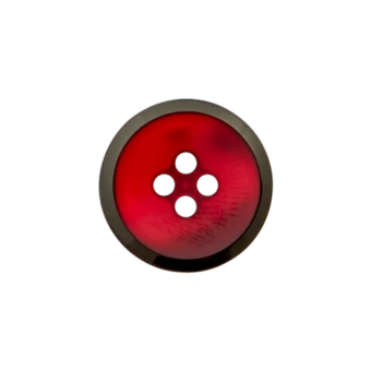 Prym Modeknopf schimmernd 18mm rot