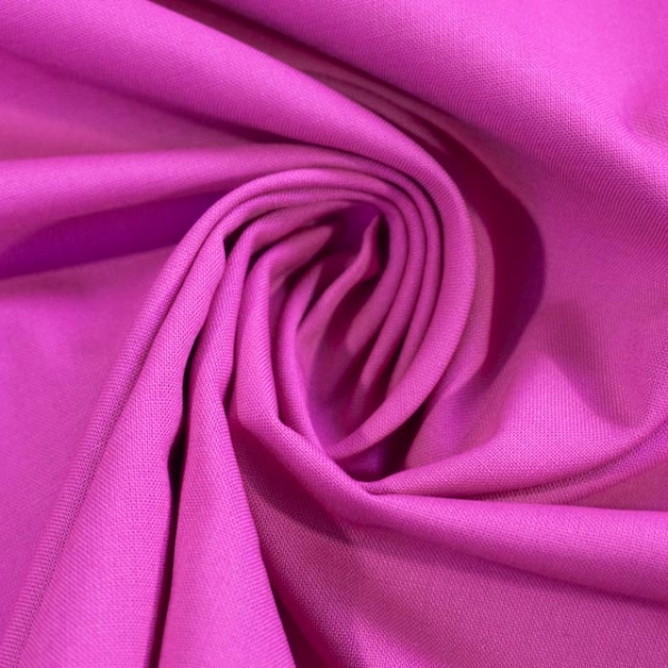 Baumwollwebware Fahnentuch Uni pink