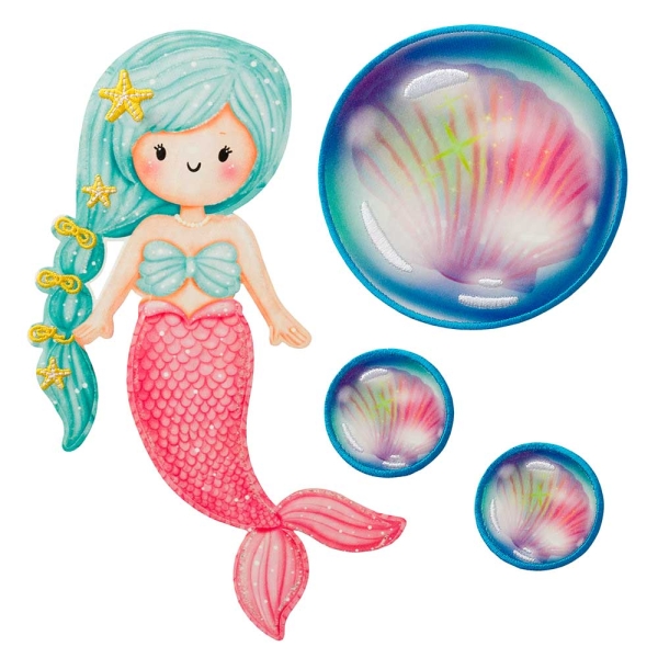 Applikation Meerjungfrau Set