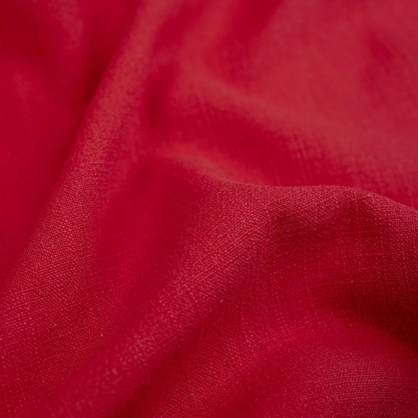 Leinen Stonewashed rot
