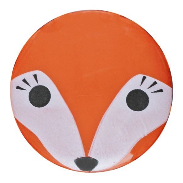 Kinderknopf Fuchs 18mm orange