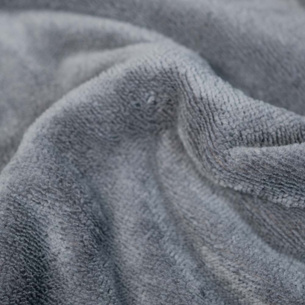 Bamboo Fleece Doubleface mittelgrau