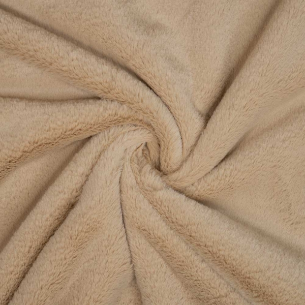 Kunstfell Plüsch Soft beige