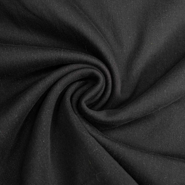 Jeansstoff Jogging Mega-Stretch schwarz